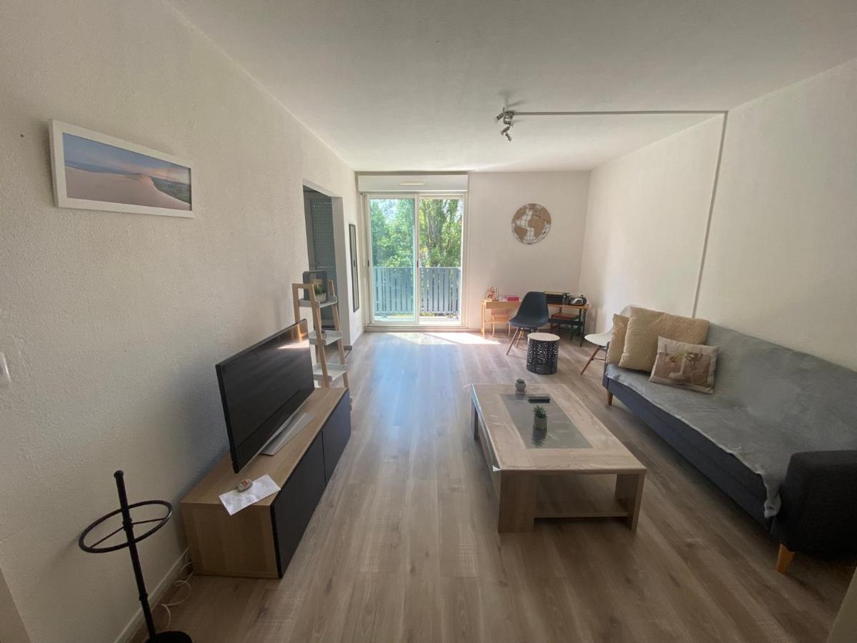 Appartement 3P, 72M2, Centre Ville, Parking Prive Tout Confort ビスカロッス エクステリア 写真